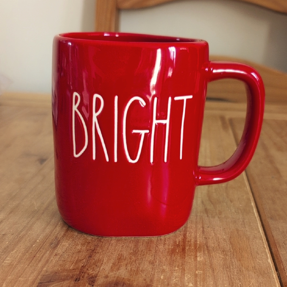 "Bright" Red Rae Dunn Mug by Magenta